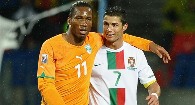 drogba ronaldo