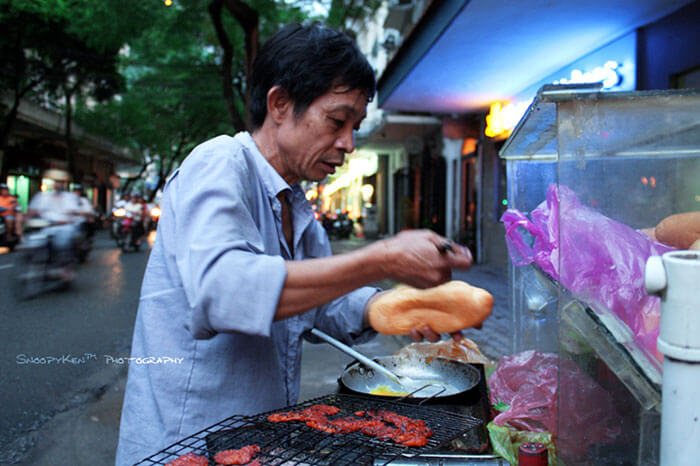 bánh mì dạo